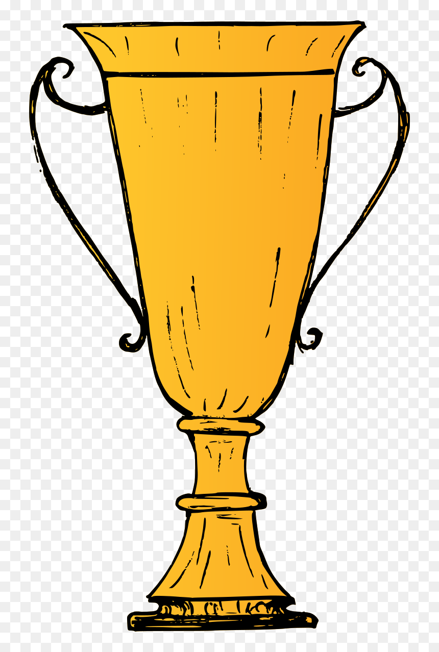 Trophy Drawing 2 1, HD Png Download - celebration background free vector png