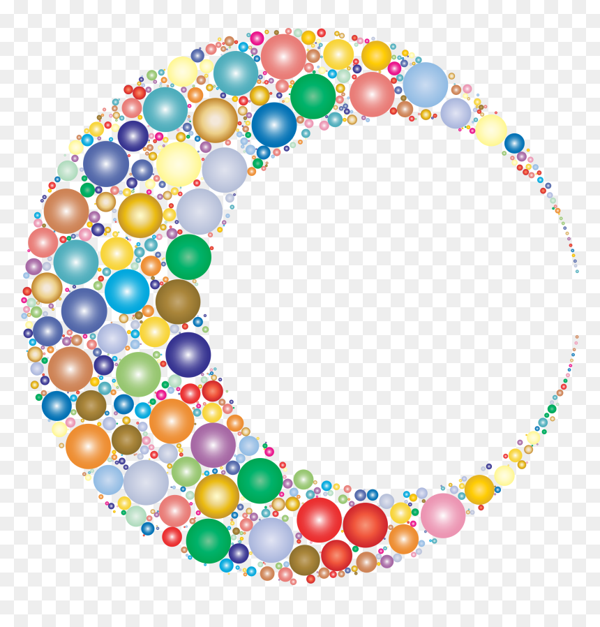 Transparent Moon Emoji Png - Abstract Art Crescent Moon, Png Download - moon emoji png