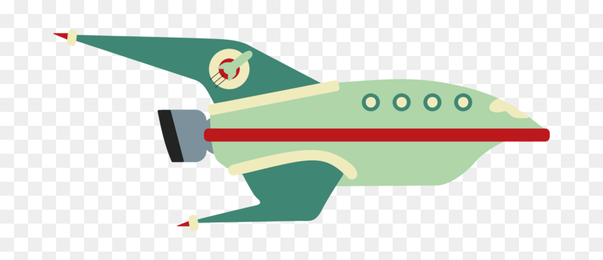 Futurama Ship Png, Transparent Png - rocket ship png