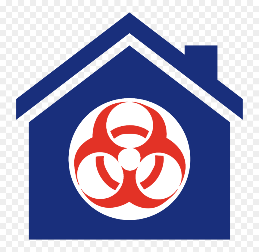 Biohazard-01 - Peace Symbol In House, HD Png Download - biohazard png