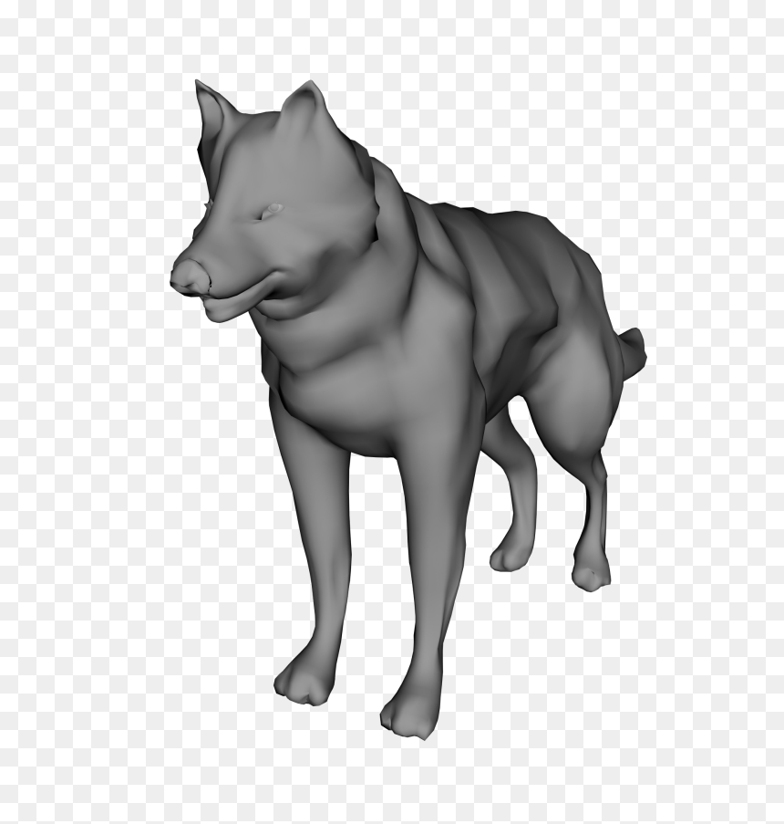 Wolf Png Free Image Download - Black Norwegian Elkhound, Transparent Png - white wolf png