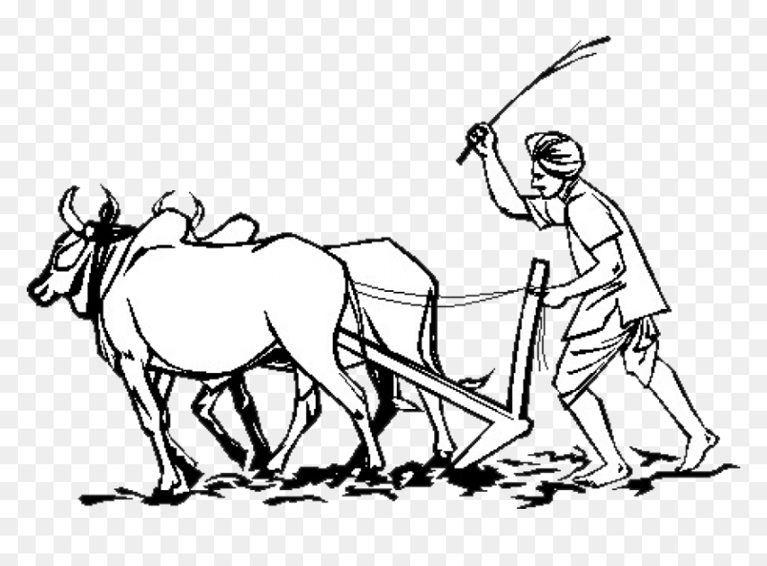 Essay On Indian Farmer, HD Png Download - indian farmer png