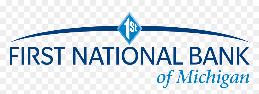 First National Bank Of Michigan, HD Png Download - michigan logo png