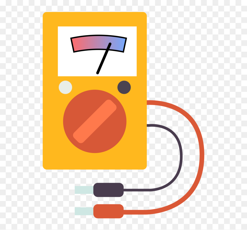 Angle,area,text - Multimeter Png Clipart, Transparent Png - electronics icon png