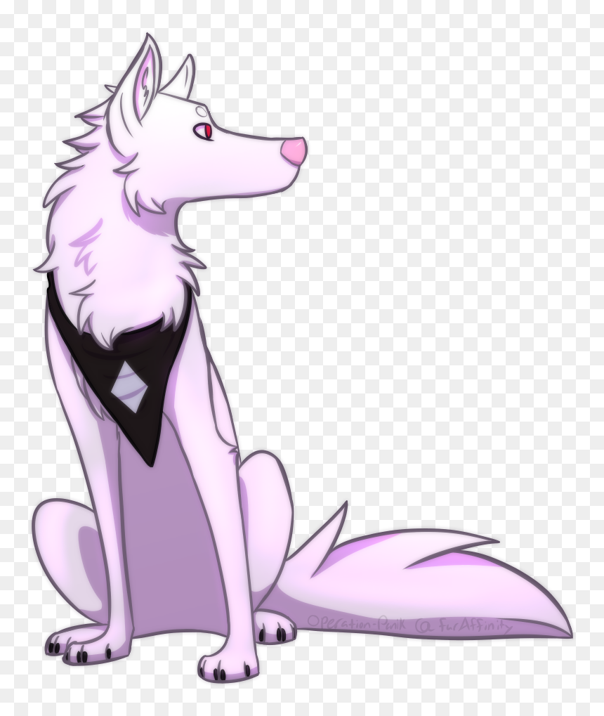 Cartoon, HD Png Download - white wolf png