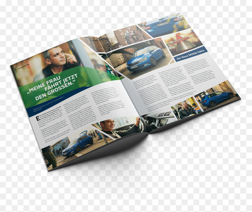 Brochure, HD Png Download - skoda logo png