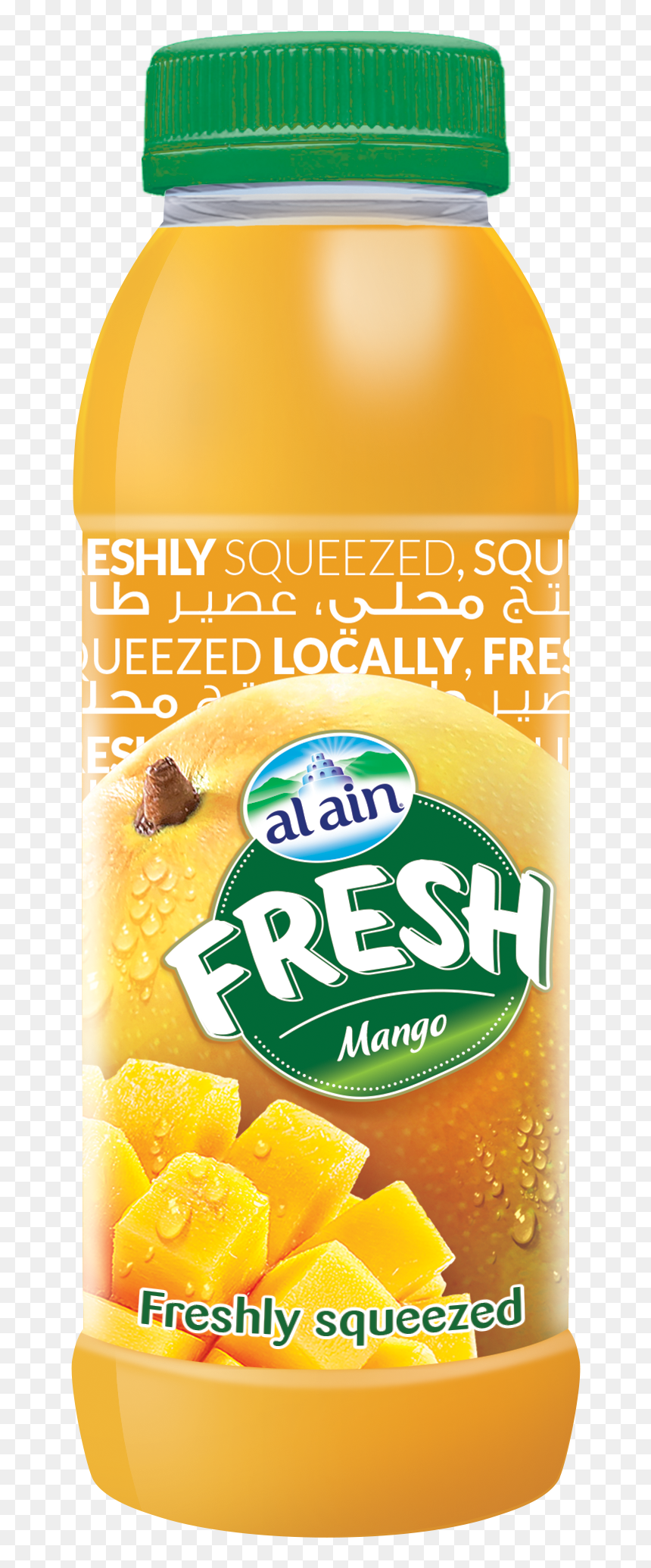 Al Ain Fresh Mango Juice - Orange Soft Drink, HD Png Download - mango juice png