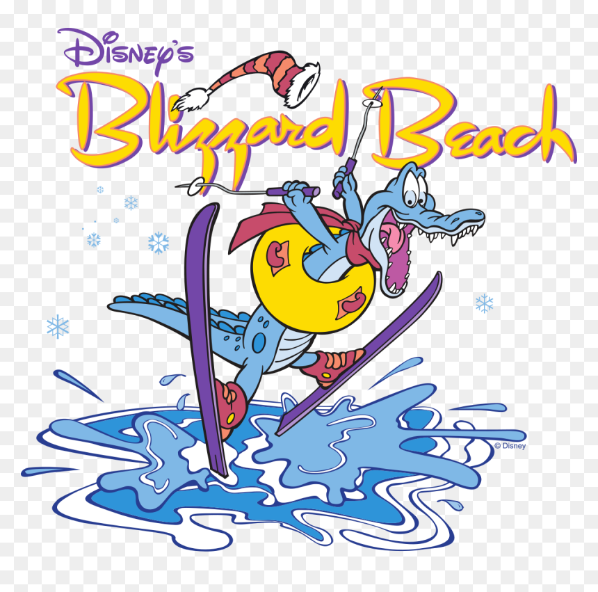 Disney"s Blizzard Beach - Disney Blizzard Beach Logo, HD Png Download - blizzard png