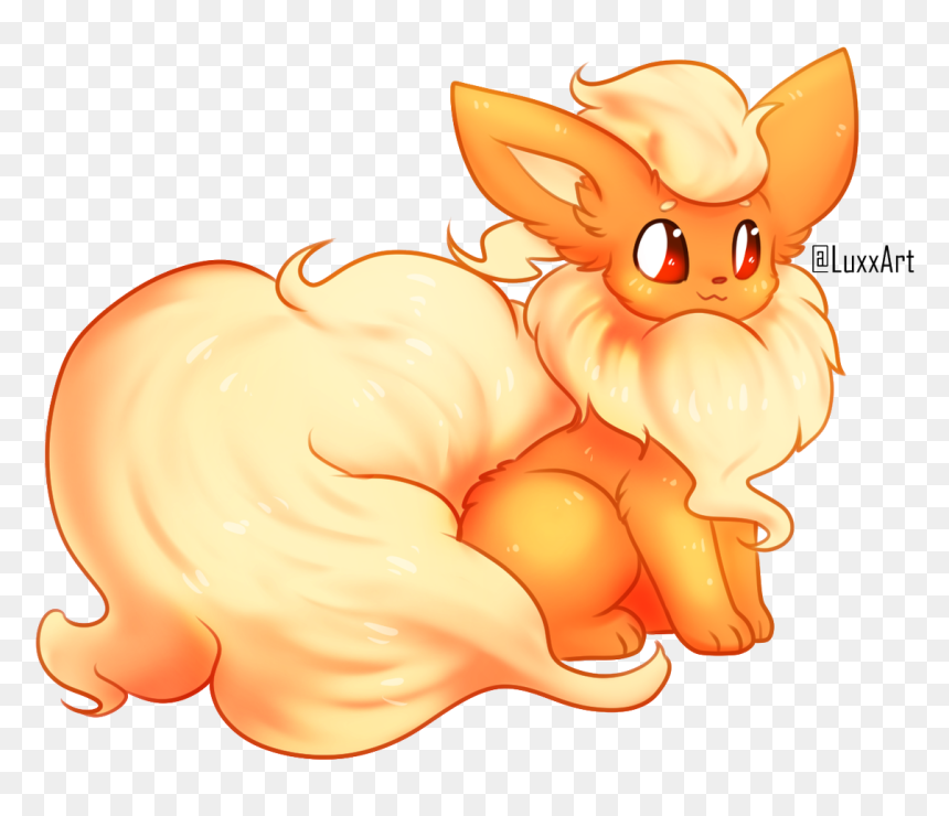 🌸trash Panda 🌸 - Pokemon Flareon Fan Art, HD Png Download - flareon png