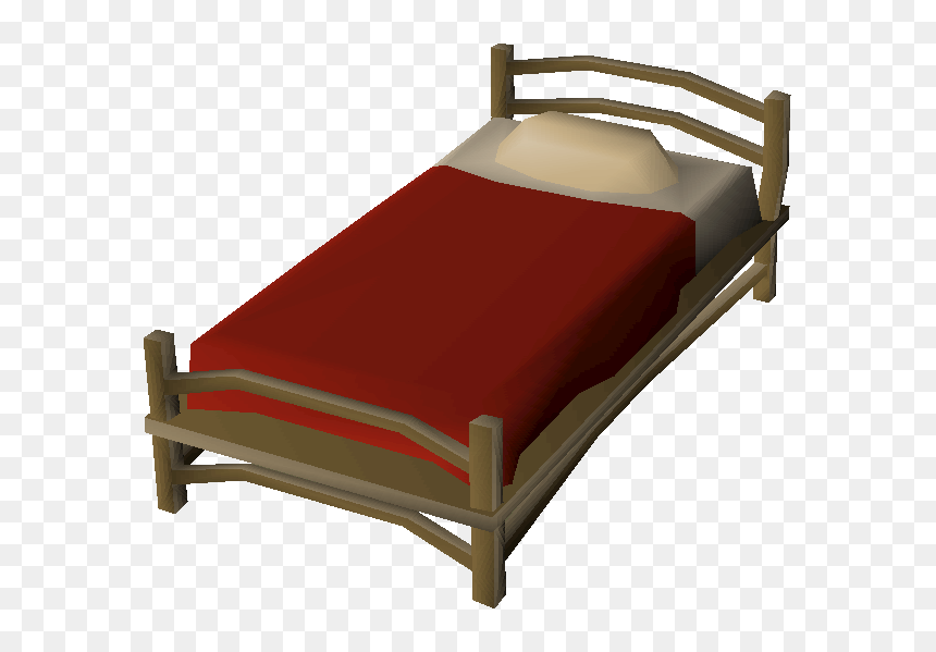 Teak Bed Built - Old Bed Png, Transparent Png - minecraft bed png