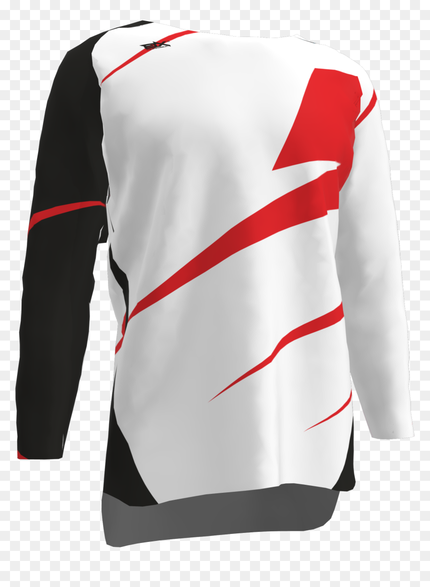 Long-sleeved T-shirt, HD Png Download - white wolf png