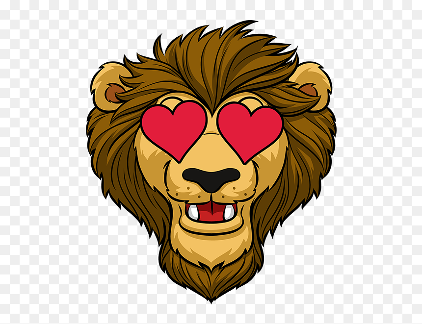 Roomie With Heart Eyes - Cartoon, HD Png Download - heart eye emoji png