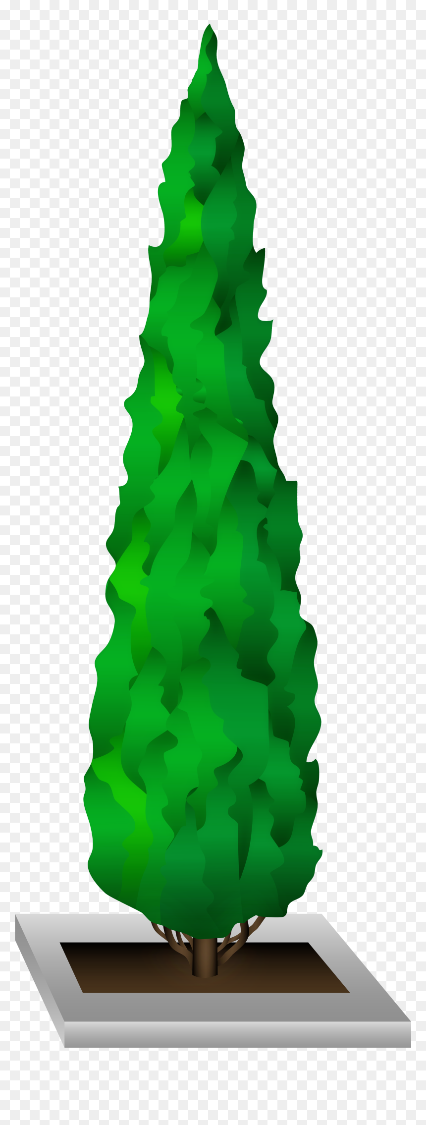 Green Decorative Tree Png Clipart - Christmas Tree, Transparent Png - christmas tree clip art png