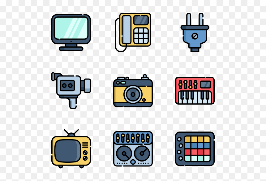 Clip Art, HD Png Download - electronics icon png
