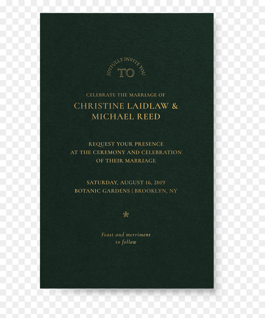 Commemorative Plaque, HD Png Download - invitation card png