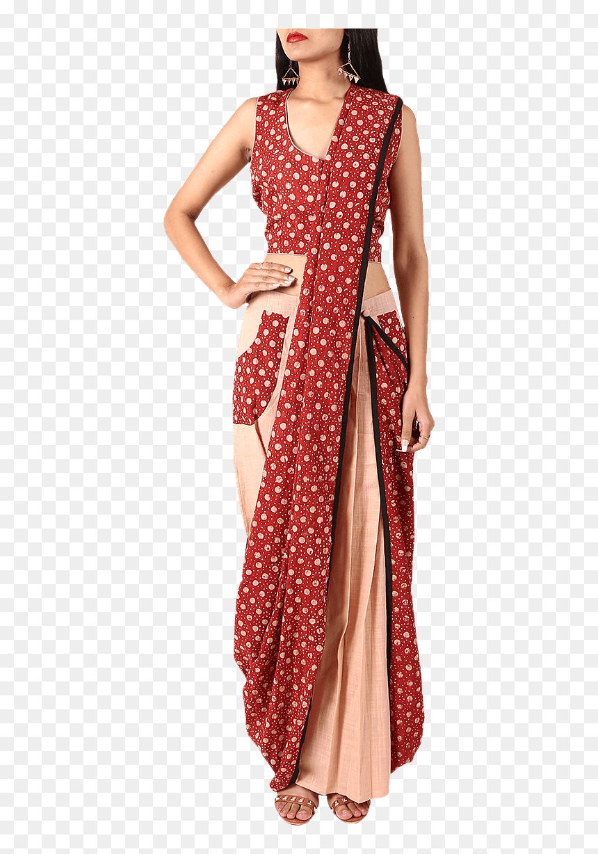 Photo Shoot, HD Png Download - saree model png