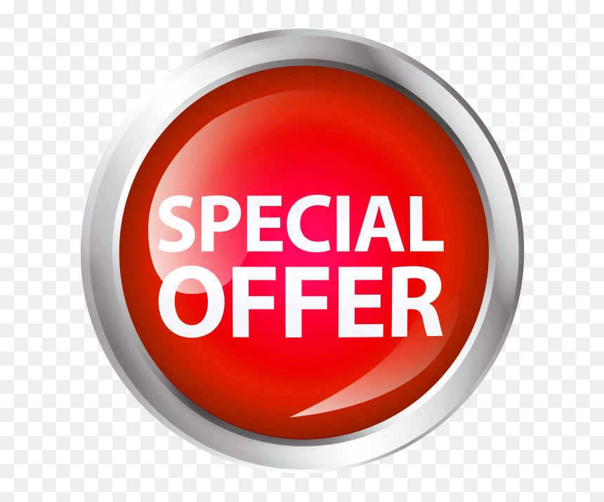 Circle, HD Png Download - special offer button png