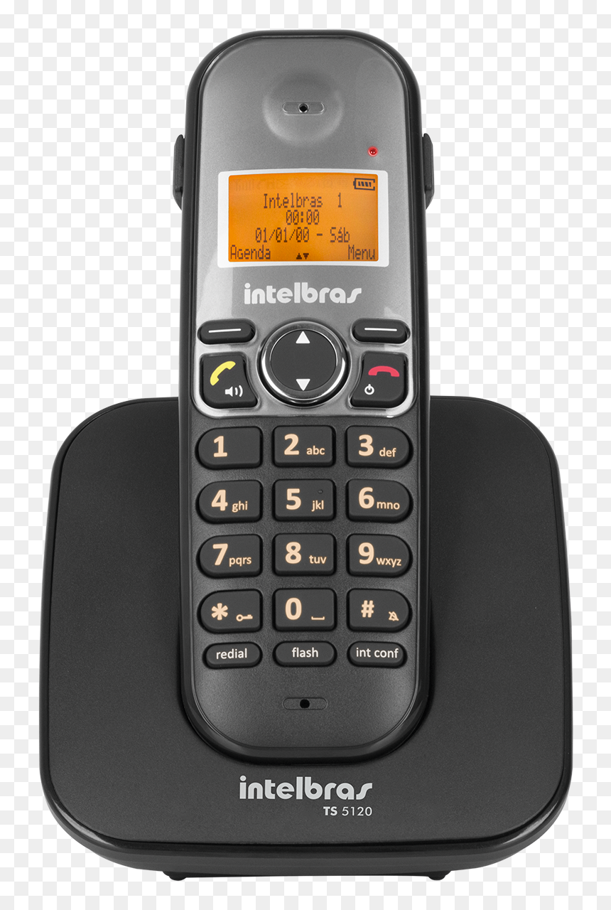 Telefone Sem Fio Intelbras, HD Png Download - telefono png