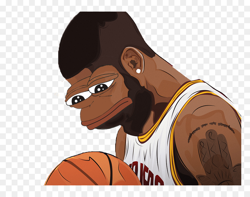 Kyrie Irving Pepe - Pepe The Frog Basketball, HD Png Download - png gifs