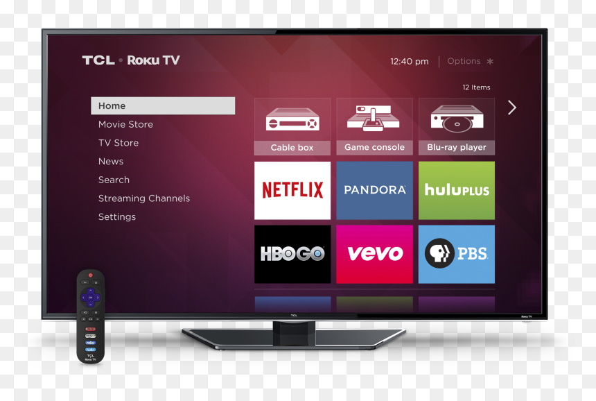 48 In Tcl Roku Tv, HD Png Download - electronics items png