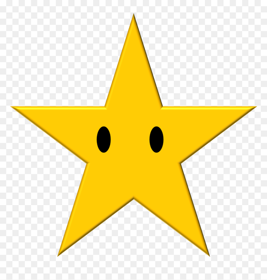 Star Clip Art Transparent Background - Star Transparent Png Mario, Png Download - star .png