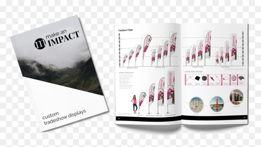 A5 Magazine Mockup - Brochure, HD Png Download - magazine png