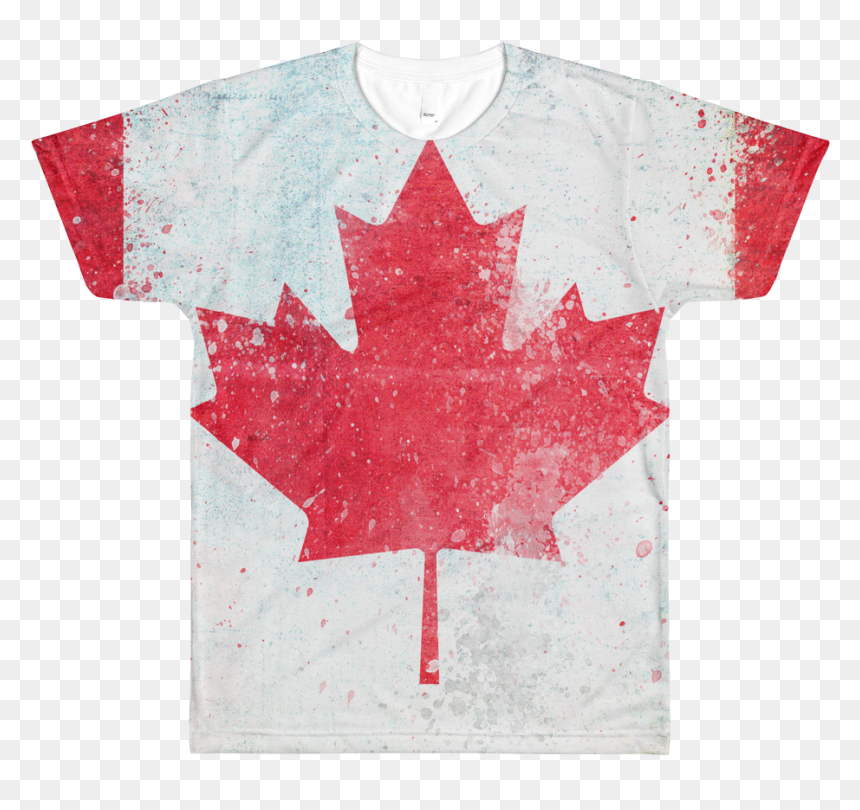 Map Of Where Italian Immigrants In Canada, HD Png Download - canada flag png