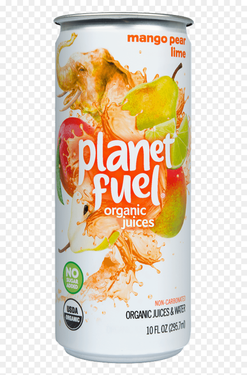 Organic Mango Pear Lime Non-carbonated Juice From Planet - Poster, HD Png Download - mango juice png