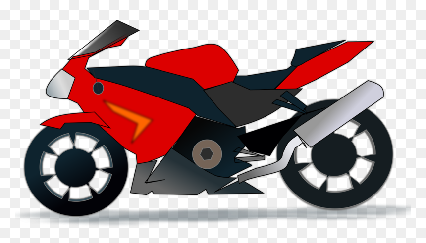 Motorcycle Clipart, HD Png Download - two wheeler png