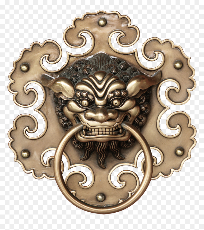 Information Handle Singapore Lock Brass Icon Clipart - Chinese Door, HD Png Download - lock icon png