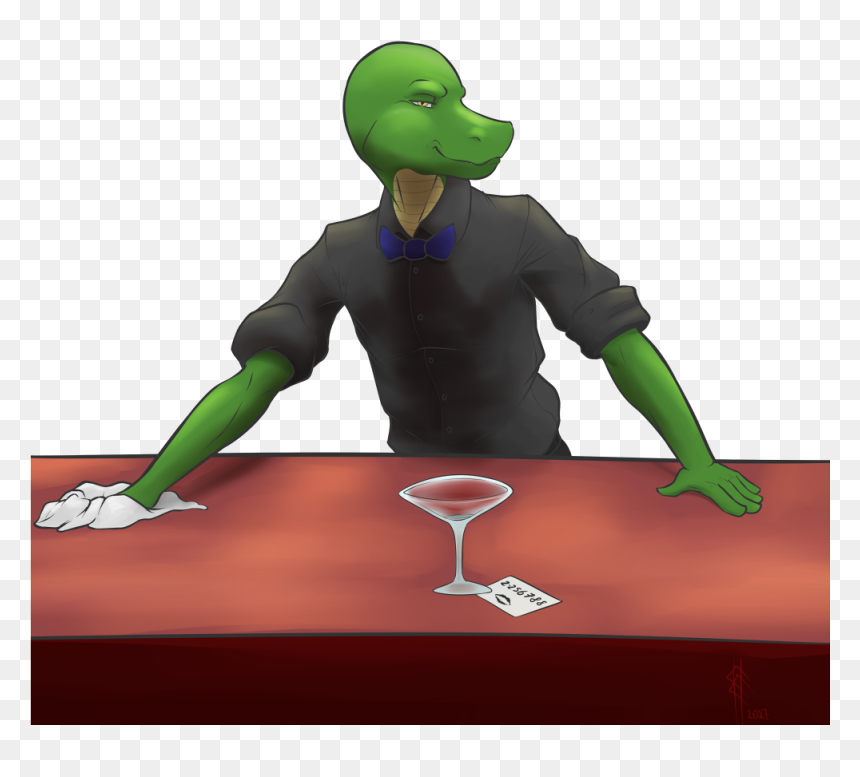 Transparent Bartender Png - Cartoon, Png Download - bartender png