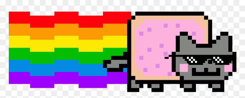 Nyan Cat Png Transparent Hd Photo - Nyan Cat Gif Png, Png Download - nyan cat png