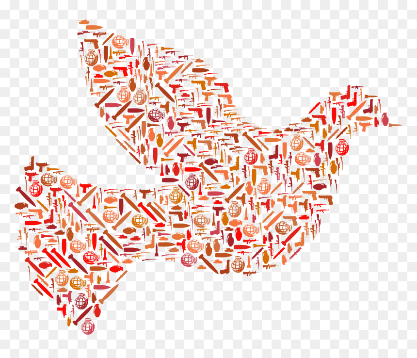 War Dove No Background Clip Arts - War Clipart, HD Png Download - dove png transparent background