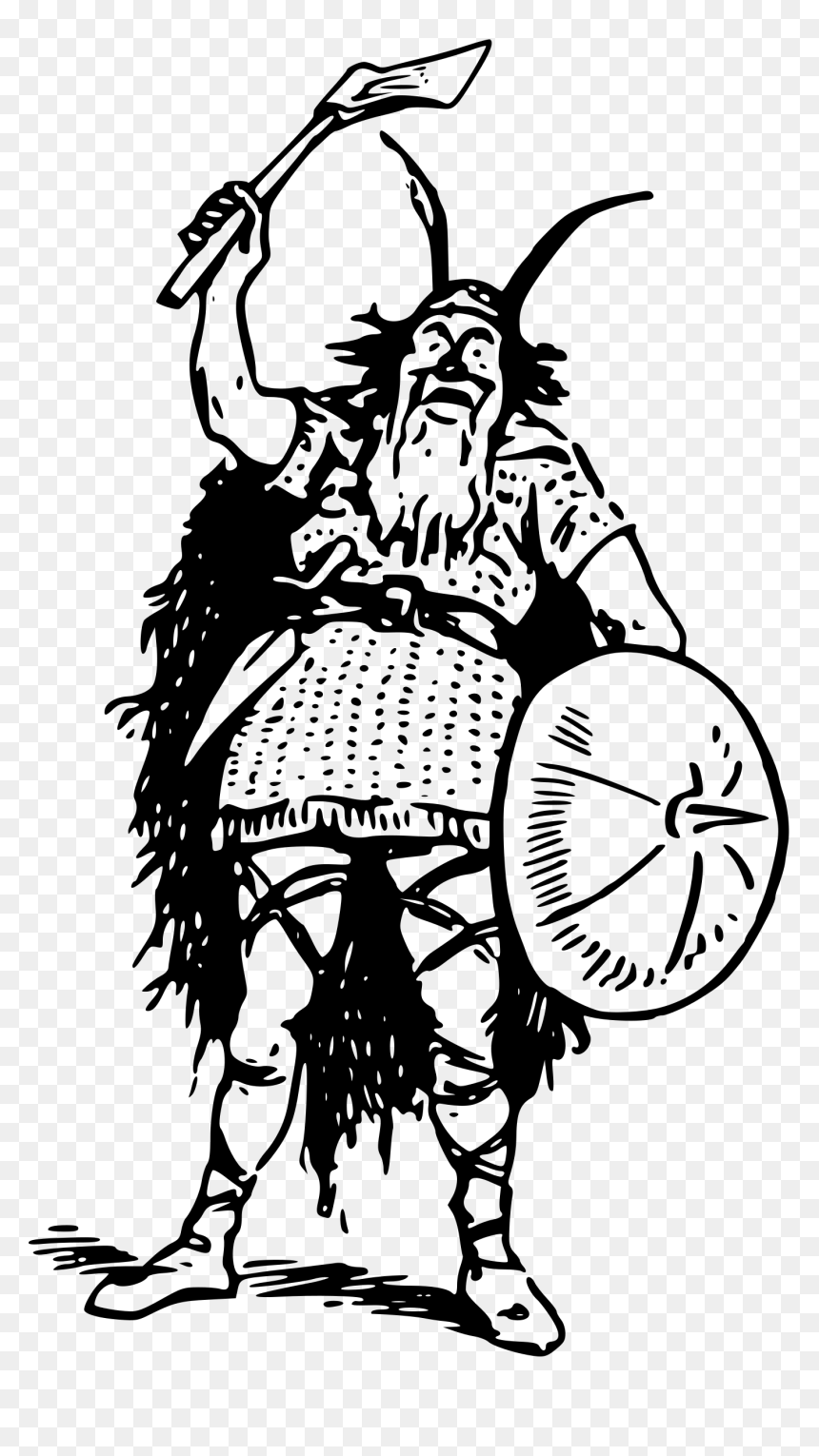 Menacing Viking Clip Arts - Viking Drawing Png, Transparent Png - menacing png