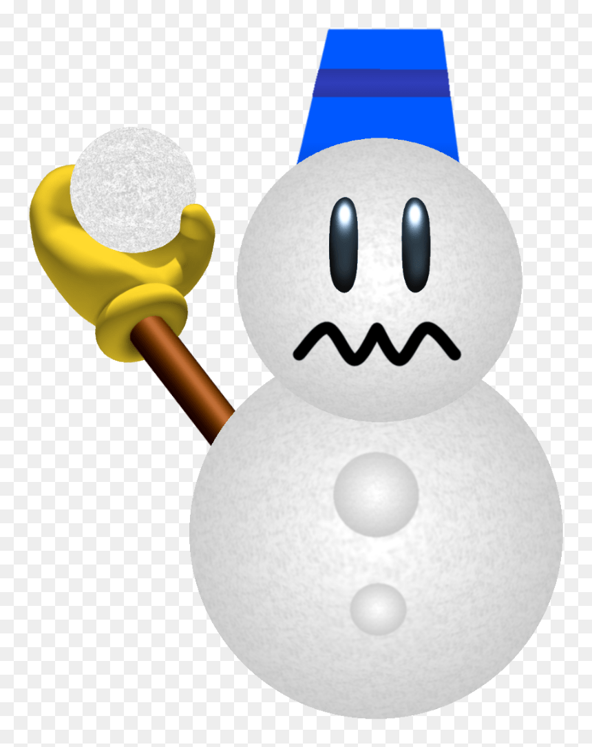Transparent Blizzard Clip Art - Super Mario Mr Blizzard, HD Png Download - blizzard png
