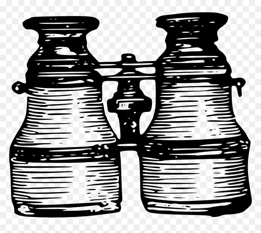 Vintage Binoculars Clip Arts - Binoculars, HD Png Download - binoculars png