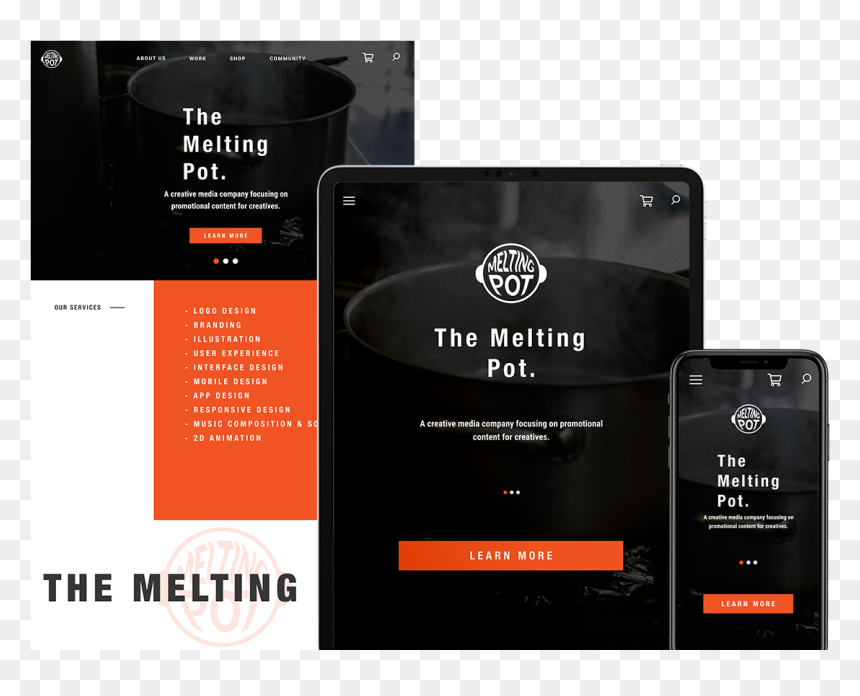 Smartphone, HD Png Download - responsive website png