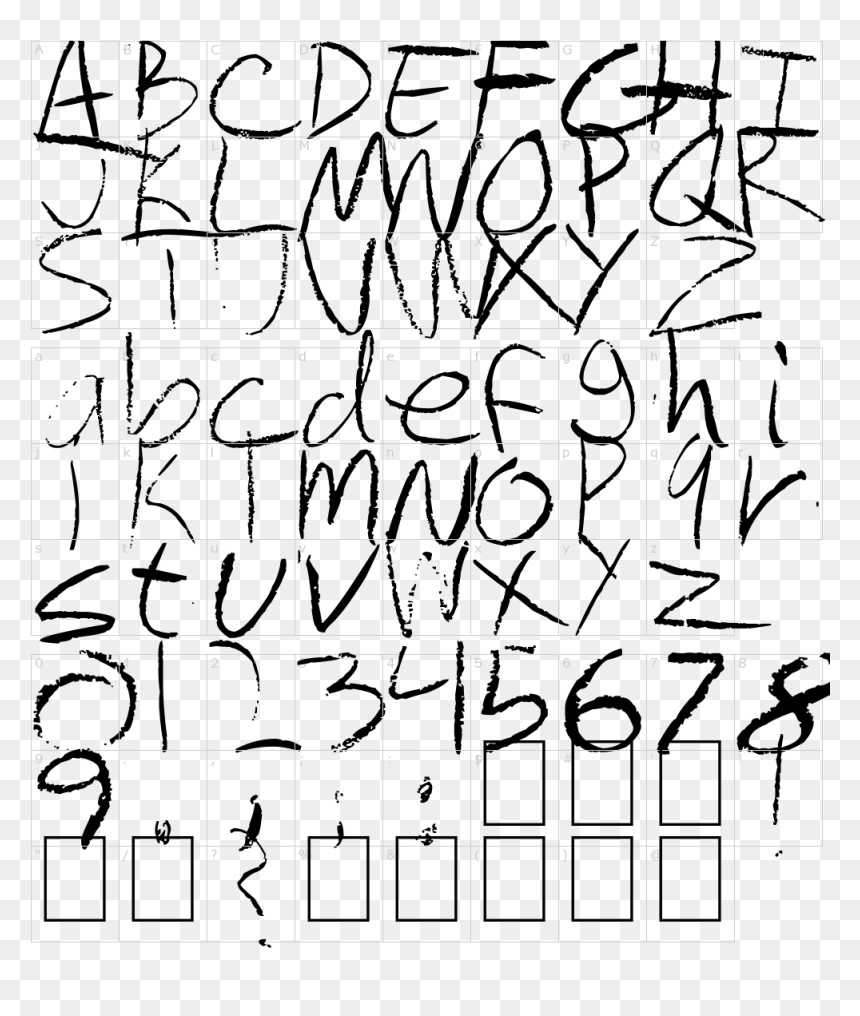 Handwriting, HD Png Download - chalk board png