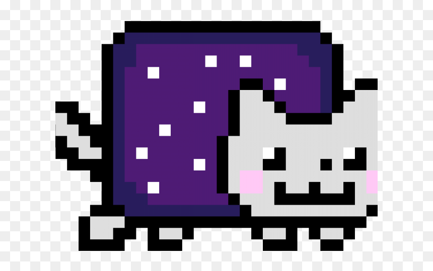 Nyan Cat Png Transparent Images - Nyan Cat Valentine, Png Download - nyan cat png
