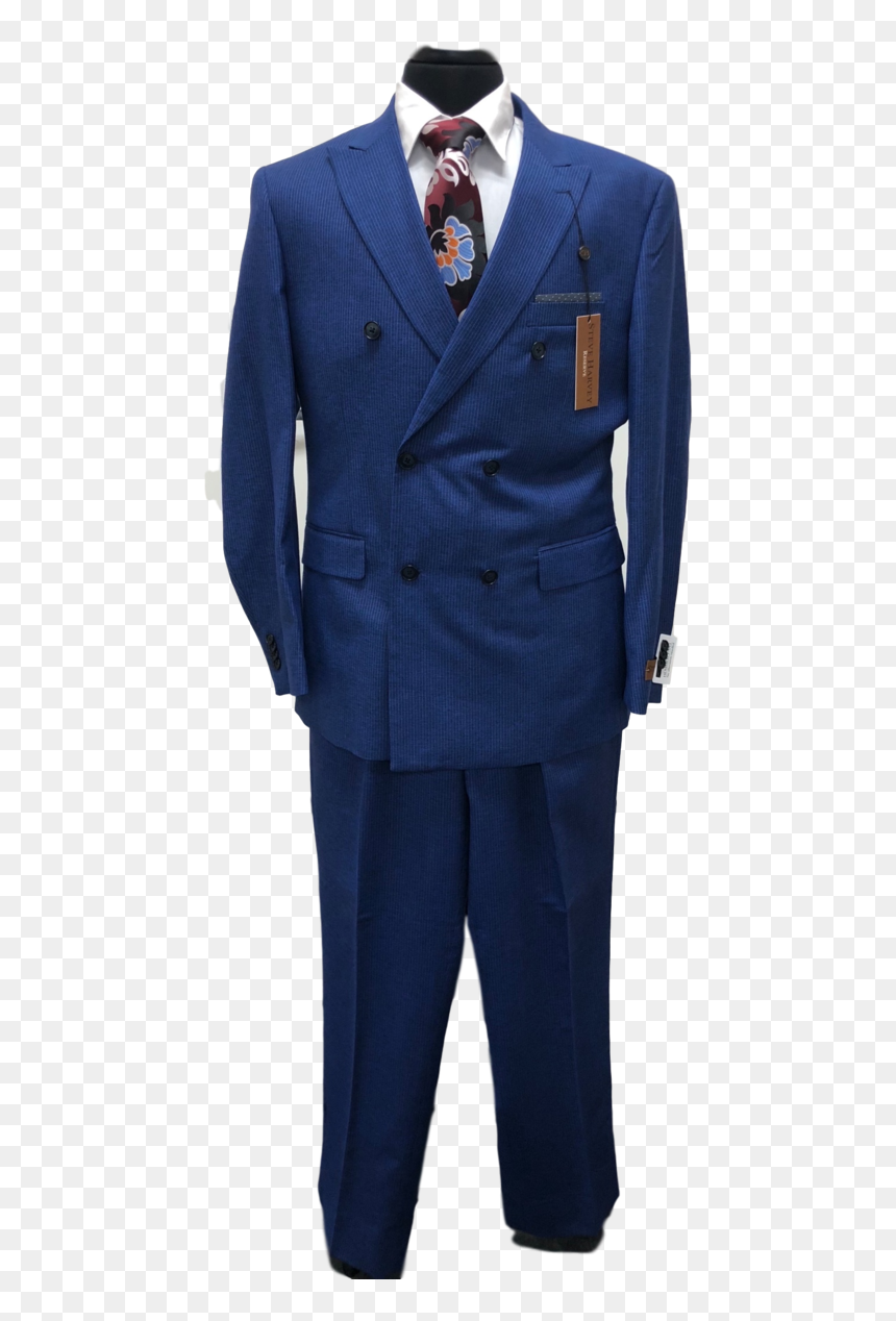 Steve Harvey Blue Double Breasted Suit, HD Png Download - steve harvey png