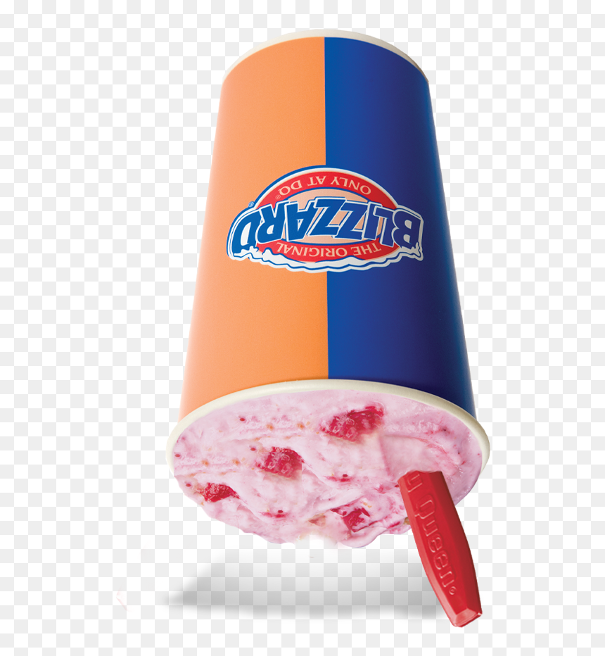 Brownie Temptation Blizzard® - Mocha Chip Blizzard Dairy Queen, HD Png Download - blizzard png