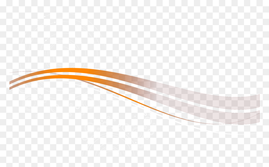 Transparent Ribbon Vector Vintage Png - Orange Vector Design Png, Png Download - ribbon vector png