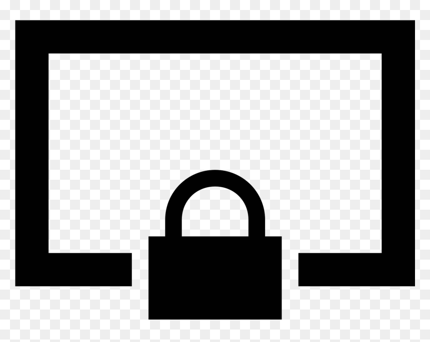 Blocco In Orrizzontale Icon - Handbag, HD Png Download - lock icon png