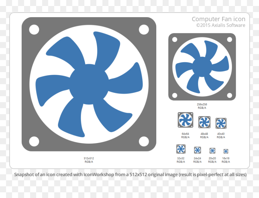 Fan Icon, HD Png Download - photoshop icon png