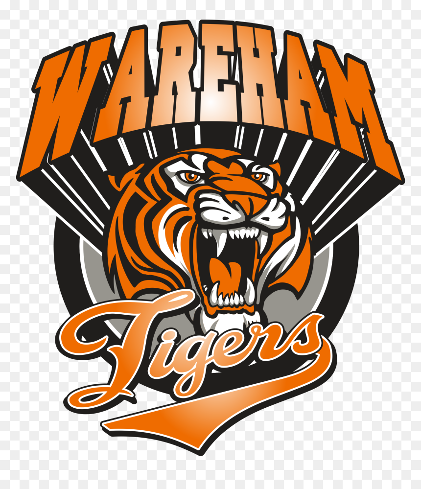 Welcome To The Wareham Tigers Athletic Association - New Football Logos 2018, HD Png Download - detroit tigers logo png