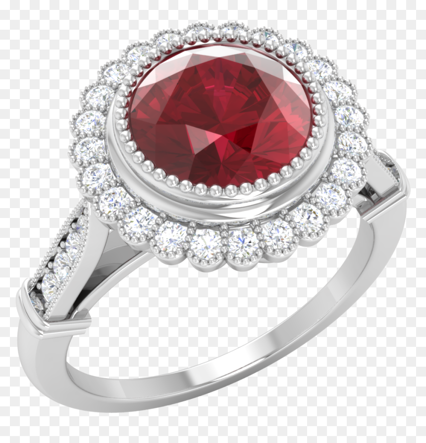 Star Ruby Stone Png Image Background - Pre-engagement Ring, Transparent Png - ruby png
