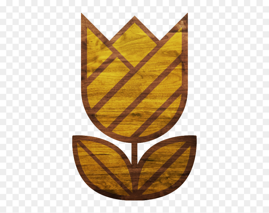 Abstract Tulip Wood Texture - Emblem, HD Png Download - wood texture png