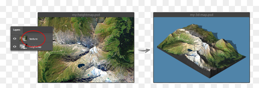 Tributary, HD Png Download - water texture png