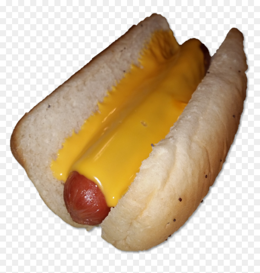 Wet Hot Dog Bun , Png Download, Transparent Png - hotdog png