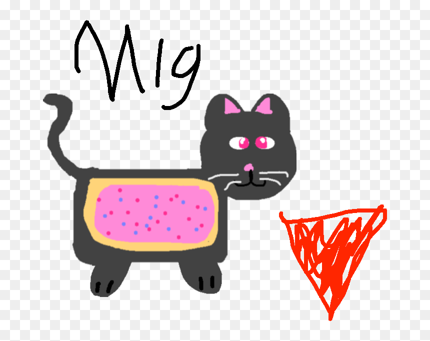 Transparent Nyan Cat Png, Png Download - nyan cat png